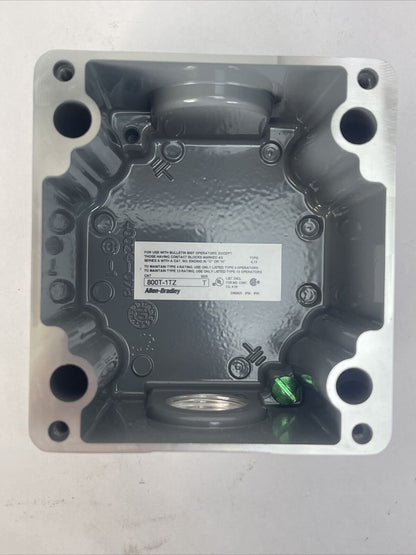 ALLEN BRADLEY 800T-1TZ DIE CAST ENCLOSURE TYPE 4, 13 SER T
