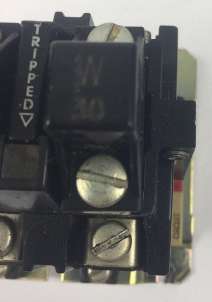 ALLEN BRADLEY 592-B0V16 MANUAL RESET OVERLOAD RELAY 120-600VAC W/ W30 HEATERS