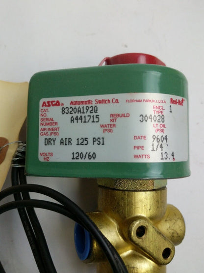 Asco 8320A192Q 120V