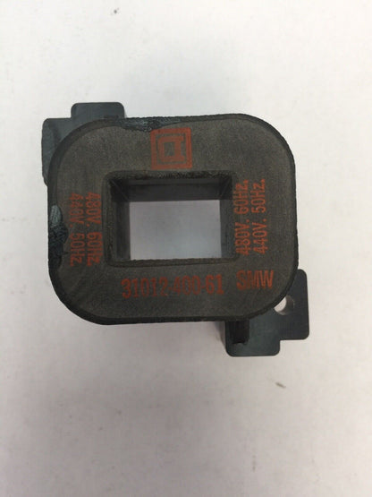 SQUARE D 31012-400-61 MAGNET COIL 480V 60HZ 440V 50HZ FOR 8502 & 8536 SIZE 00