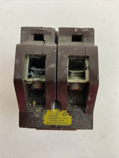 WADSWORTH A2100 2POLE 100AMP CIRCUIT BREAKER 120/240VAC