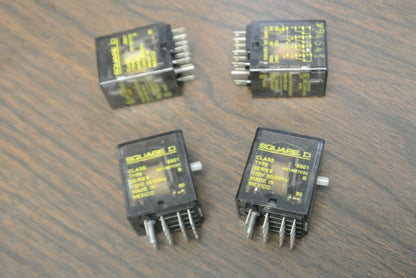 LOT of 4 / SQUARE D RS14M1V20 MINIATURE RELAY / 120V, 5A