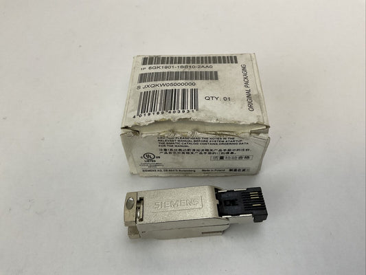 SIEMENS 1P 6GK1901-1BB10-2AA0 ETHERNET FAST CONNECT PLUG