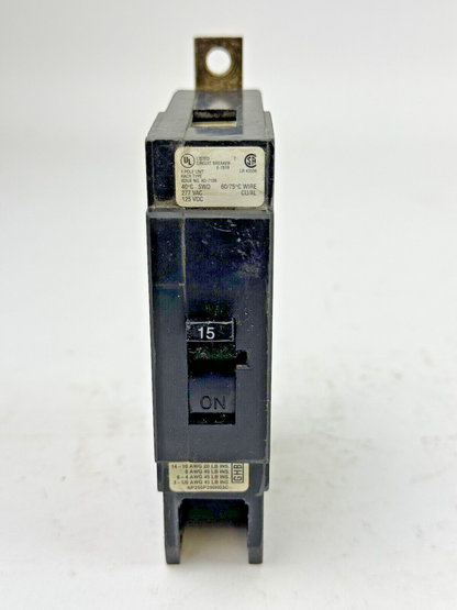 WESTINGHOUSE - GHB1015 - BOLT-ON CIRCUIT BREAKER - 1 POLE/277VAC/15A - NEW