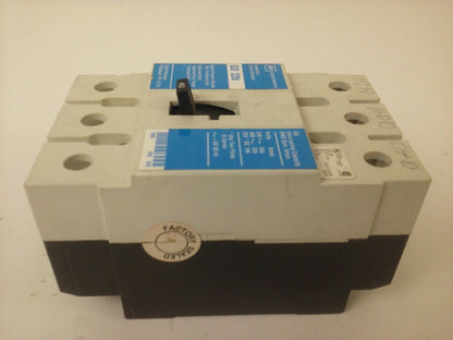 CUTLER HAMMER GD3040 CIRCUIT BREAKER 3POLE 40AMP 480VAC 250VDC GD 22K