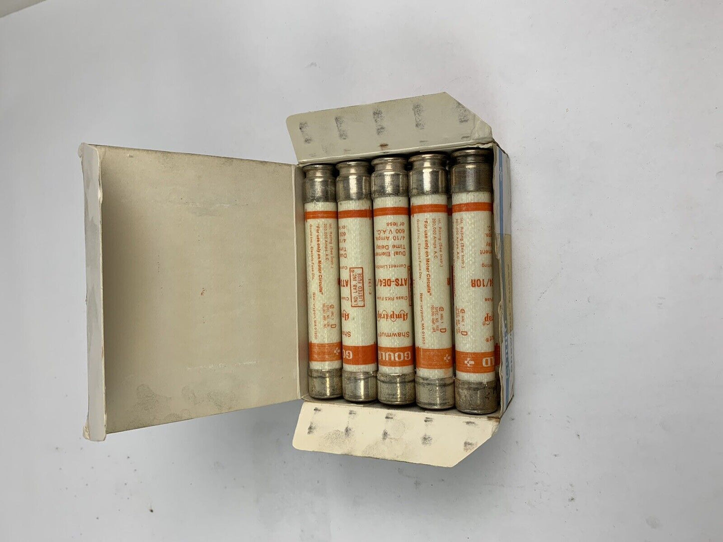 Gould Shawmut Amp-trap ATS-DE4/10R 4/10A 600V Fuse "Lot of 10"