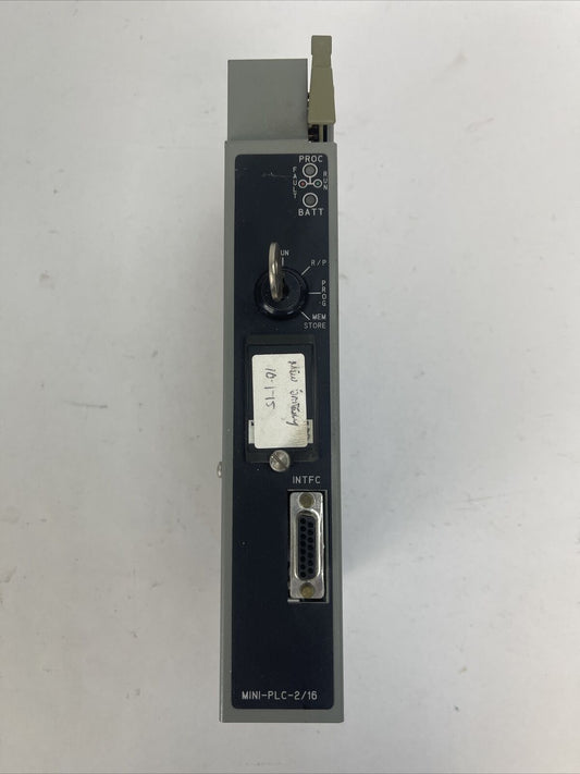 ALLEN BRADLEY 1772-LX MINI-PLC-2/16 PROCESSOR SER D FIRMWARE REV C 1.25A @ 5VDC