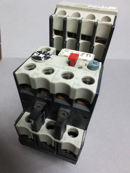KLOCKNER-MOELLER DIL 00 M-10 + 22 DIL + Z 00-1,6 RELAY / CONTACTOR ASSEMBLY