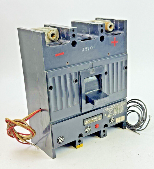 GE - TJK426F000 - CIRCUIT BREAKER W/ 400A TRIP,  SHUNT, AUX - 2 POLE/600VAC/400A