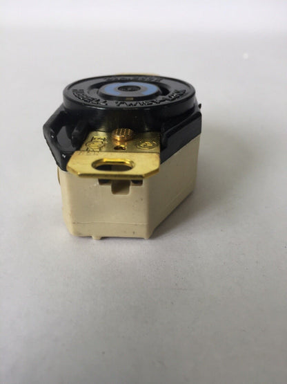 HUBBELL HBL2320 HBL TWIST-LOCK RECEPTACLE 20A 250V AC OR DC 2 POLE 3 WIRE