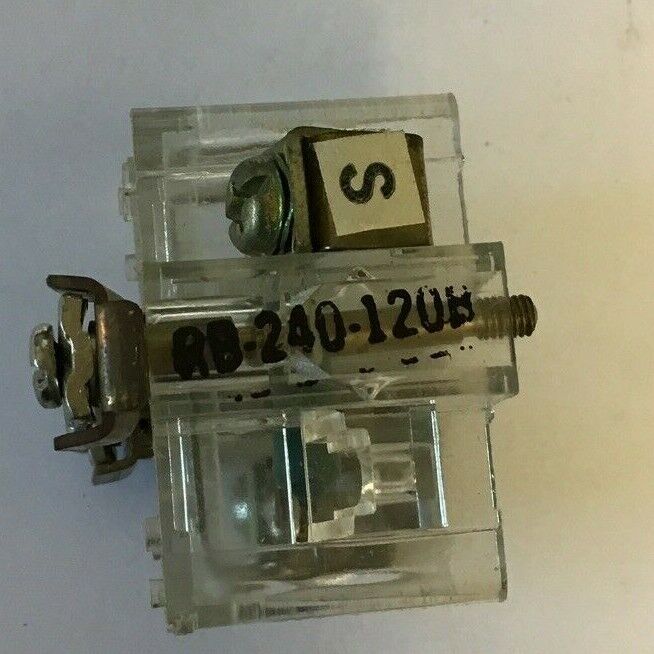 GOULD RB-240-120B CONTACT BLOCK***LOTOF11***