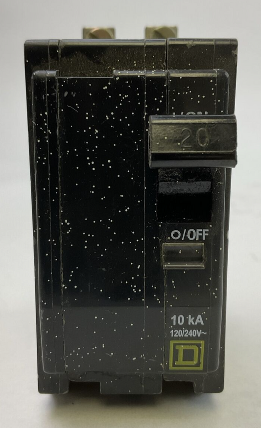 SQUARE D QOB220 20AMP 120/240VAC 2POLE