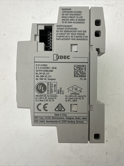 IDEC FL1F-H12RCE SMART RELAY 12/24VDC INPUT
