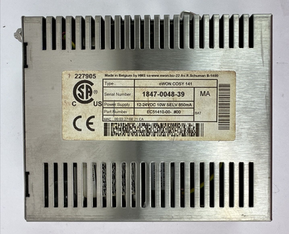 EWON COSY 141 EC51410-00- #00 ETHERNET 12-24VDC 10W SELV 850mA