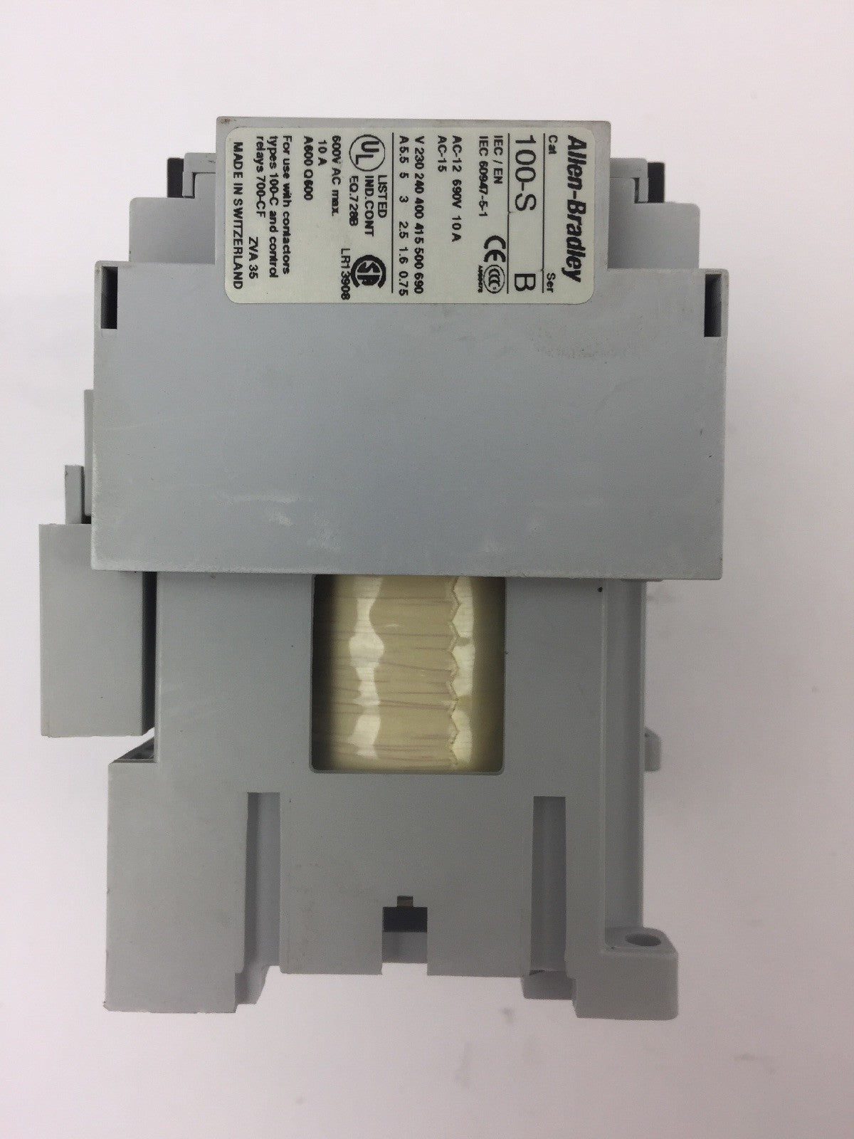 ALLEN BRADLEY 104-C09UDJ22 REVERSING CONTACTOR 2 100-S & 2 100-FSD250 COIL 24VDC