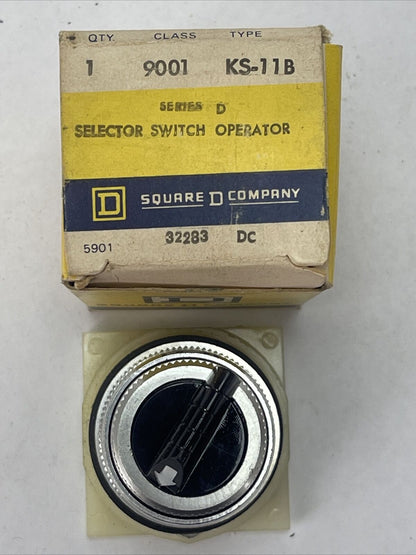 SQUARE D 9001 KS-11B SELECTOR SWITCH OPERATOR