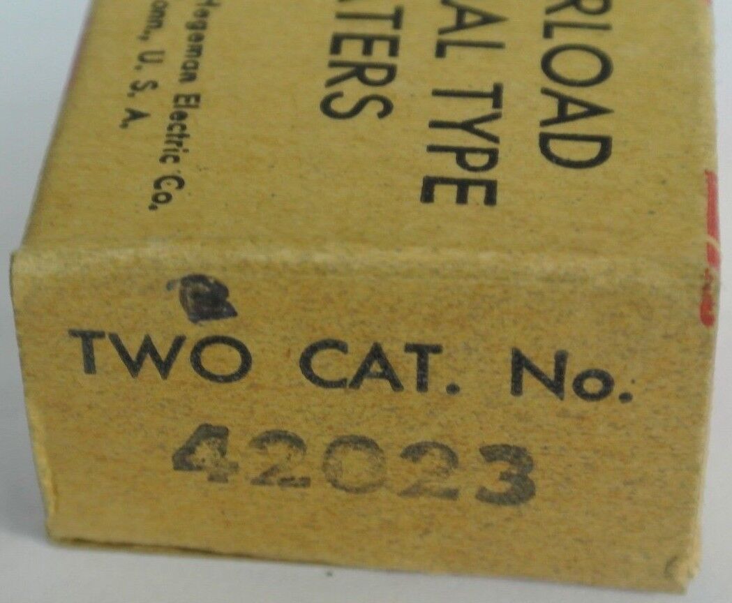 ARROW HART 42023 THERMAL OVERLOAD HEATER - NEW SURPLUS - BOX of 2