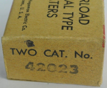 ARROW HART 42023 THERMAL OVERLOAD HEATER - NEW SURPLUS - BOX of 2