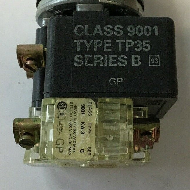 SQUARE D 9001 TP41 SER.B PILOT LIGHT  W/O LENS