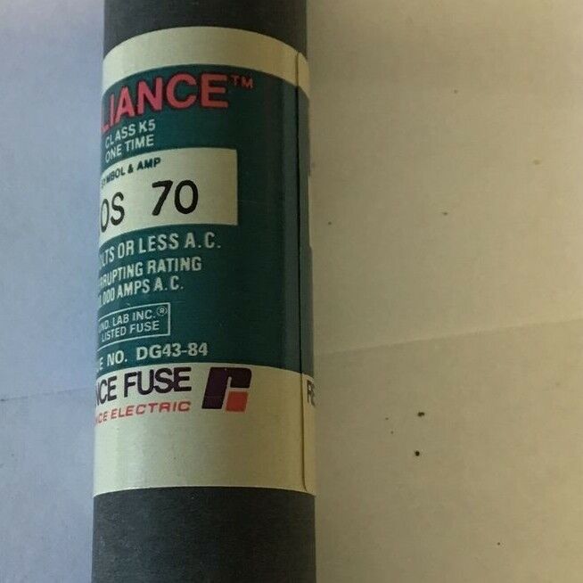 RELIANCE KOS70 FUSE 600V CLASS K5****LOTOF5****