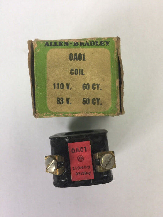 ALLEN BRADLEY 0A01 COIL 110V 60CY 93V 50CY