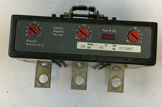 CHALLENGER CKT3300T TRIP UNIT 300AMP