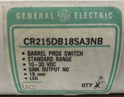 General Electric Barrel Proximity Switch CR215DB18SA3NB (NEW) CR215DB18SA3