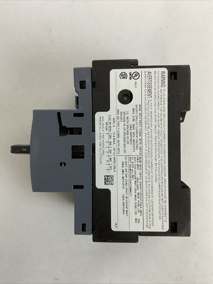 SIEMENS 3RV2021-1HA10 CIRCUIT BREAKER 5,5-8A