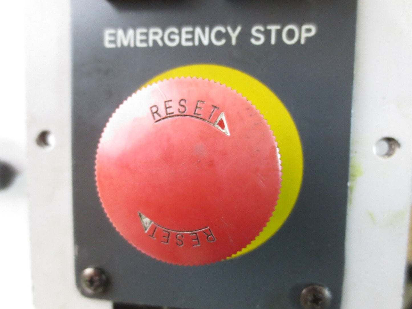 EMERGENCY STOP & TWO-WAY AUTO/MANUAL SWITCH - CLOCKWISE / CCW in ENCLOSURE