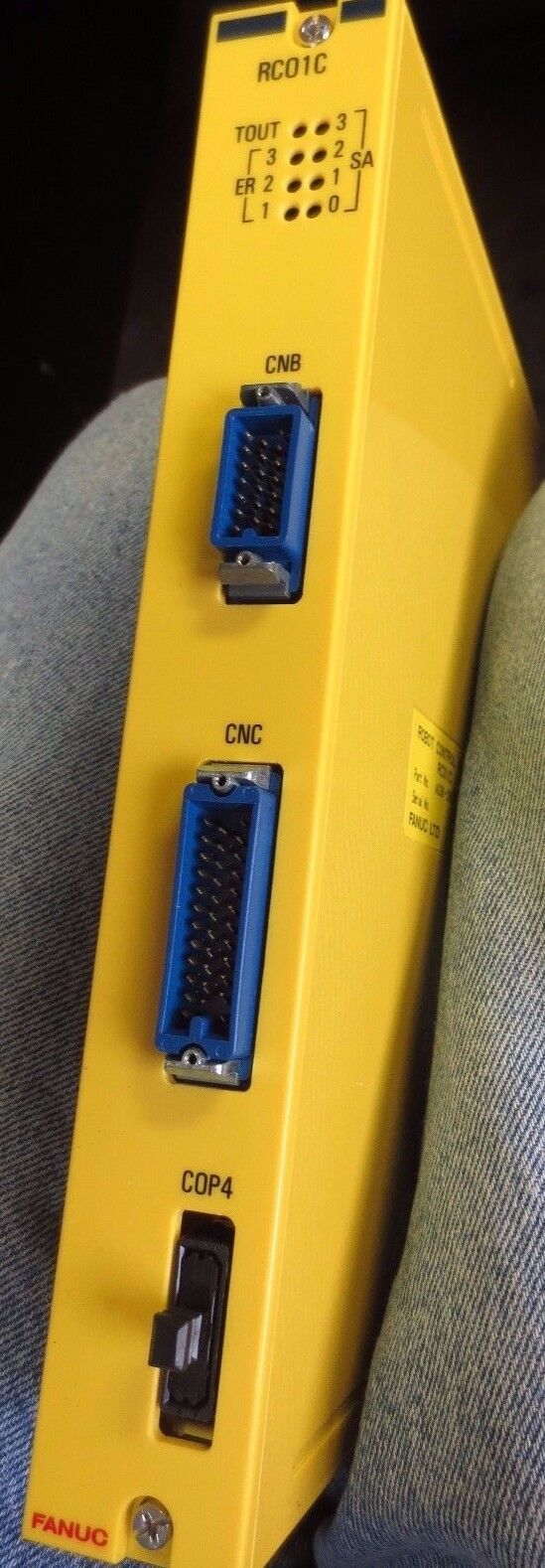 FANUC A03B-0801-C462 ROBOT CONTROL MODULE RC01C - NEW SURPLUS, NO BOX