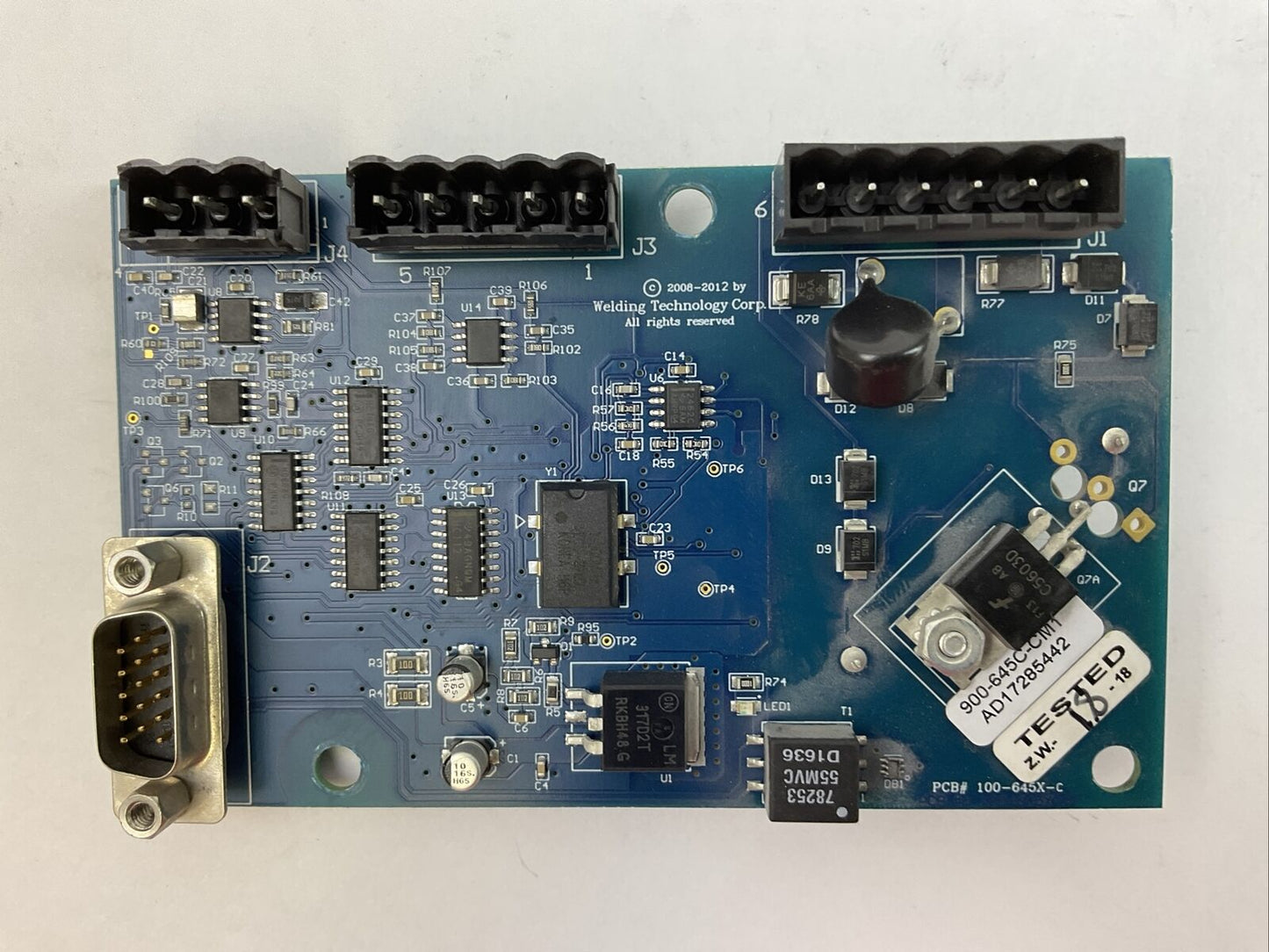 WELDING TECHNOLOGY 900-645C-CM1 CIRCUIT BOARD