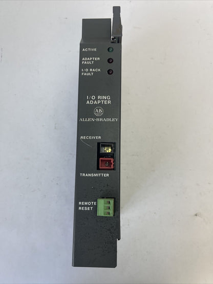 ALLEN BRADLEY 8500-XIOC I/O RING ADAPTER MODULE 90716210 FIRMWARE REV 93847704