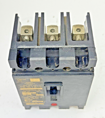 CUTLER-HAMMER - FC3040 - CIRCUIT BREAKER - 40A/ 600 VAC/ 3 POLE