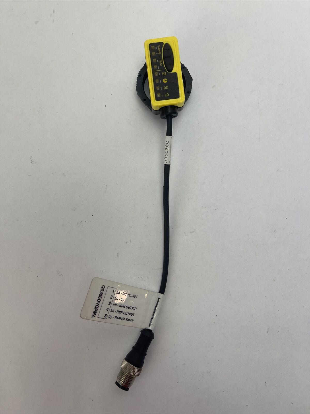 BANNER QS30EDVQPMA PHOTOELECTRIC SENSOR 18-30VDC