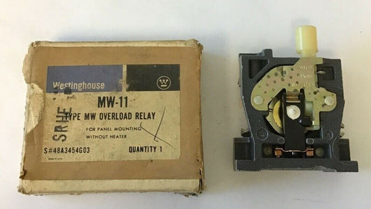 WESTINGHOUSE MW-11 OVERLOAD RELAY W/O HEATER