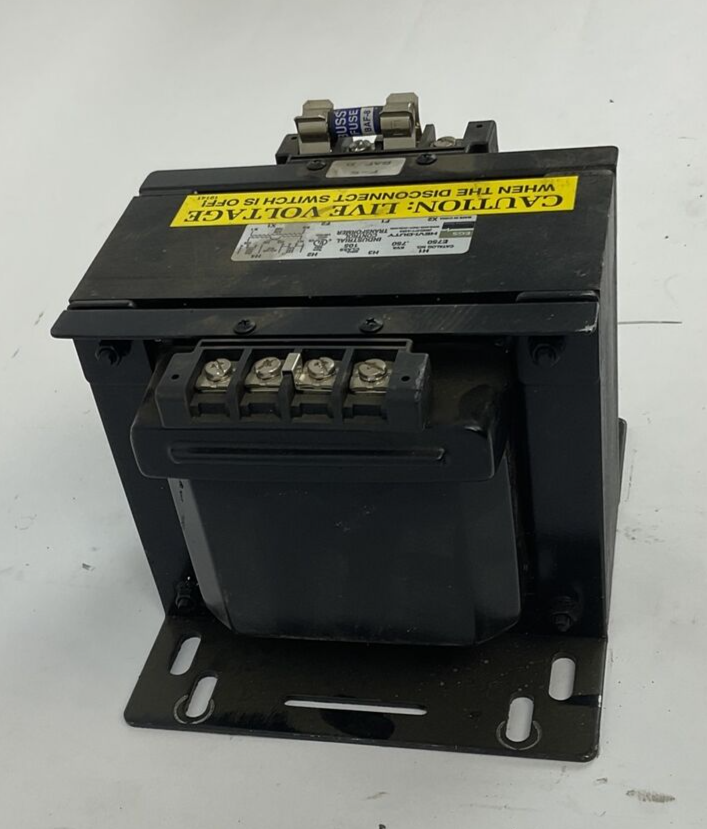 HEVI DUTY E750 INDUSTRIAL CONTROL TRANSFORMER 0.750KVA