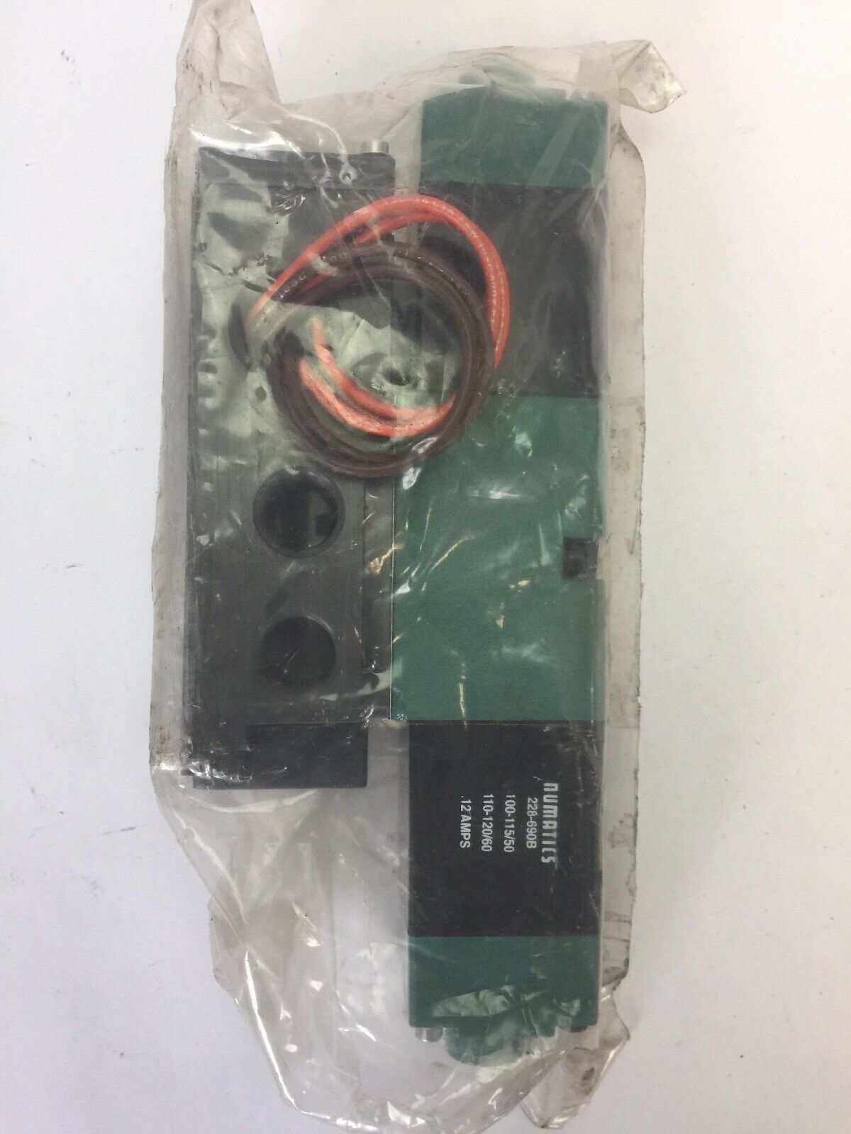 NUMATICS 153SS531K000030 SOLENOID VALVE 110-120V 50-60HZ 228-690B 120/60 .12A