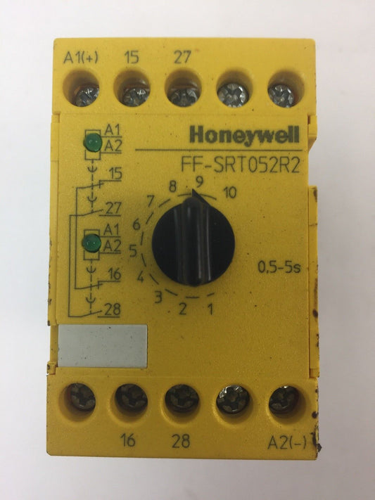 HONEYWELL FF-SRT052R2 TIME DELAY MODULE 24VDC 0.5-5S