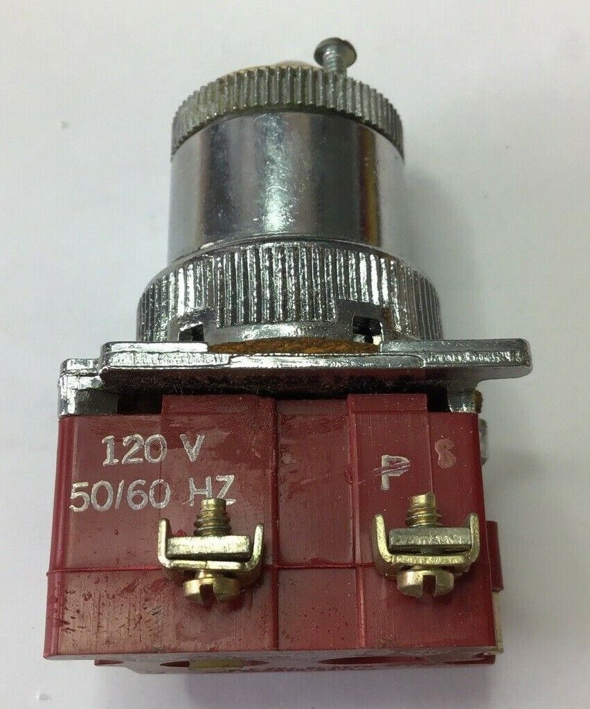 CUTLER HAMMER 10250T6035 ILLUMINATED SELECTOR SWITCH 120V 50/60HZ