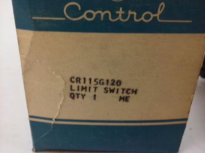 GE, CR115G120, LIMIT SWITCH, 600V MAX, NEW, GENERAL ELECTRIC, CR115G, NEW