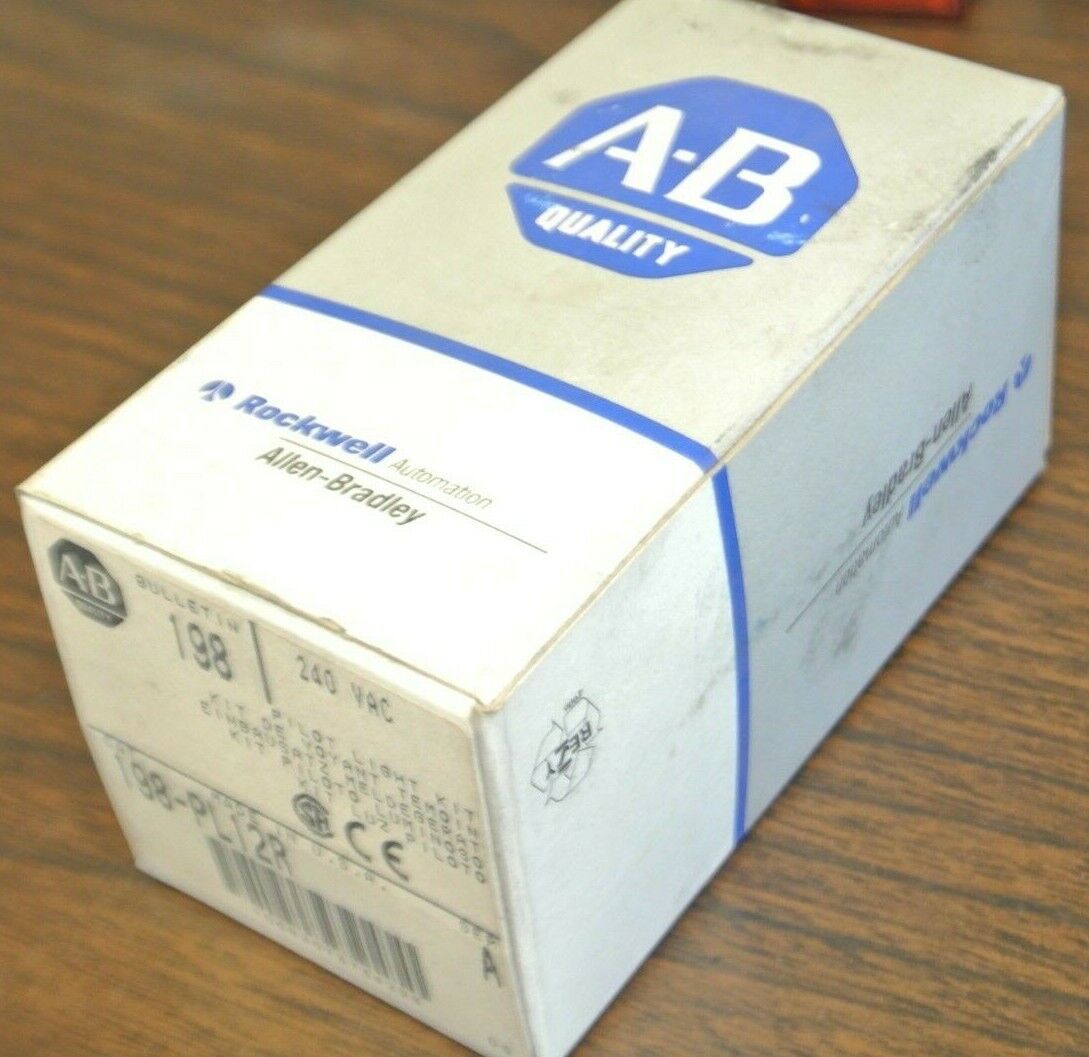 ALLEN-BRADLEY 198-PL12R / PILOT LIGHT KIT / 240VAC / RED / NEW SURPLUS