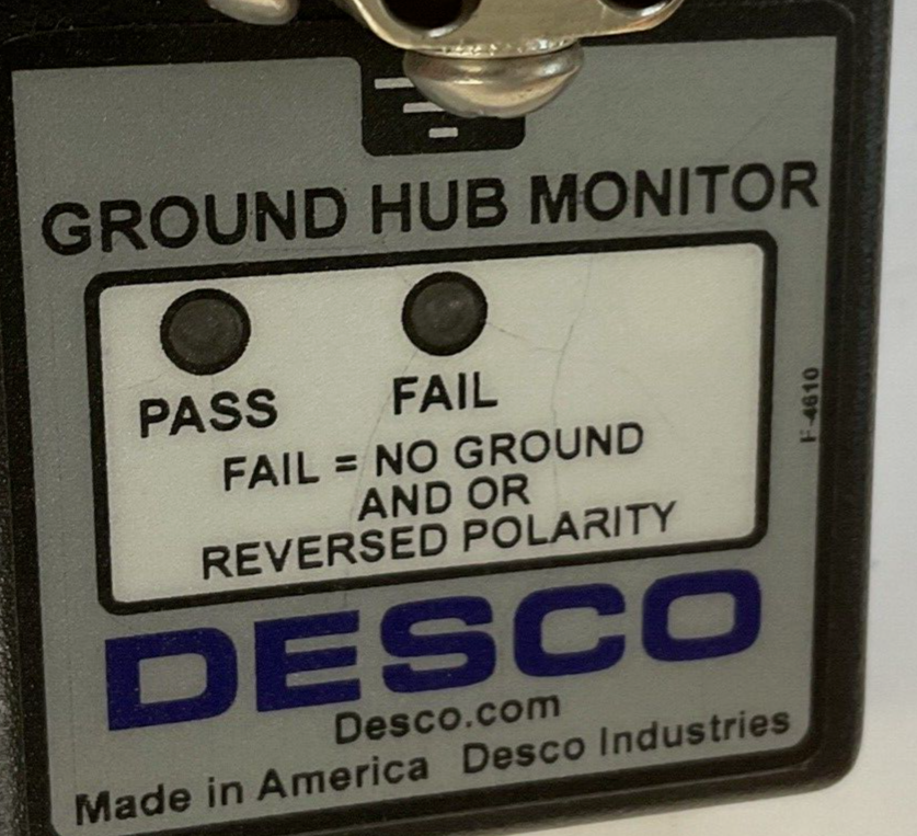 DESCO 19219 GROUND HUB MONITOR 120VAC