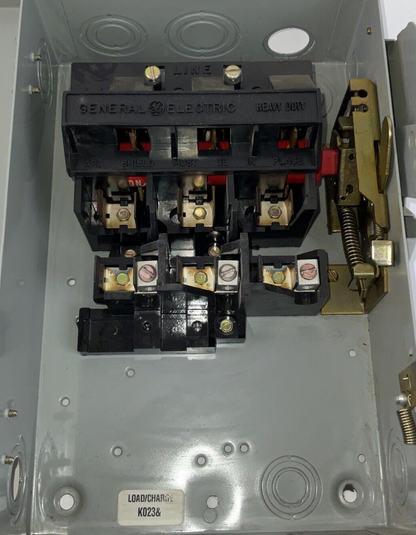 GENERAL ELECTRIC TH3361 SAFETY SWITCH MODEL10 30A 600VAC/250VDC TYPE1 INDOOR