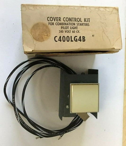 CUTLER HAMMER C400LG4B COVER CONTROL KIT 240V 60CY SER.A1 BLANK