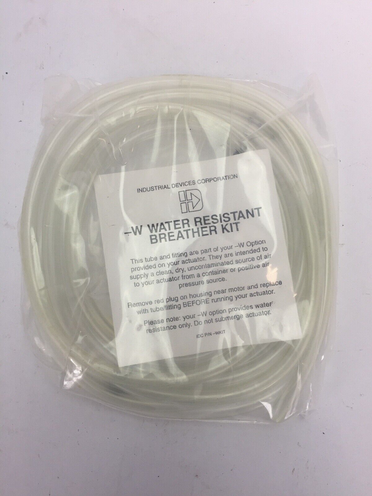 INDUSTRIAL DEVICE CORPORATION WKIT -W WATER RESISTANT BREATHER KIT