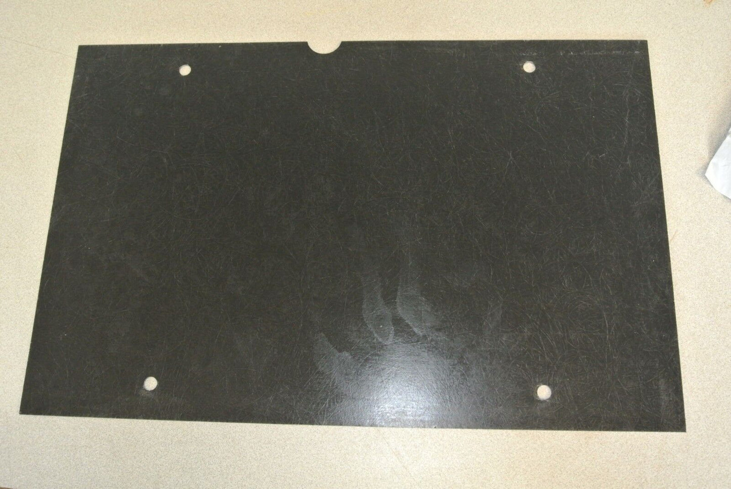 12" x 18-1/2" x 1/8" FIBERGLASS or PHENOLIC BACKPLATE / ARC SHIELD