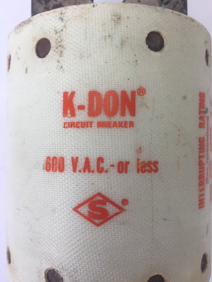 SHAWMUT A4BY2000 AMP-TRAP CURRENT LIMITING FUSE FORM 480 TYPE 55AL 600VAC K-DON