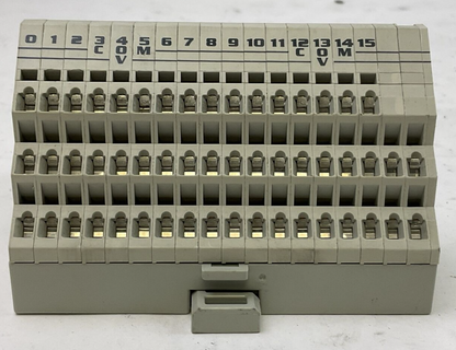 ALLEN BRADLEY 1794-TB3S SER A REV B01 F/W REV BLANK I/O TERMINAL BASE