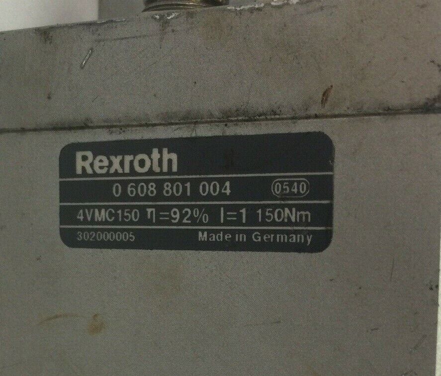 REXROTH 0608701018 DRIVE SPINDLE 0608720040 NUT RUNNER 0608801004 OFFSET DRIVE