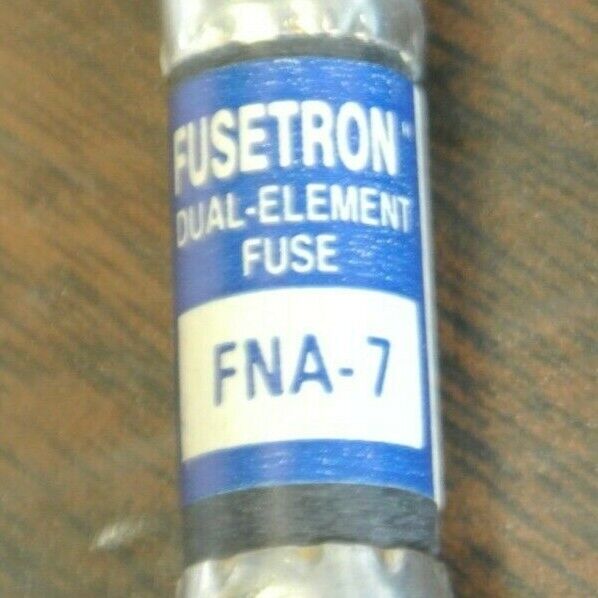 BOX of 10 / BUSS FNA7 FUSETRON FUSE / 7A / 125V / NEW SURPLUS / FNA-7